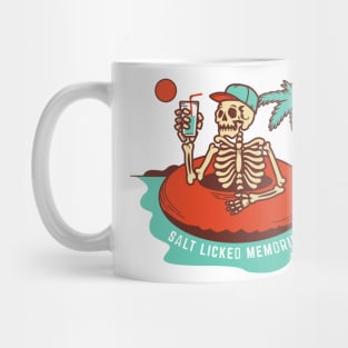 Salt Licked Memories Vintage Skeleton Mug